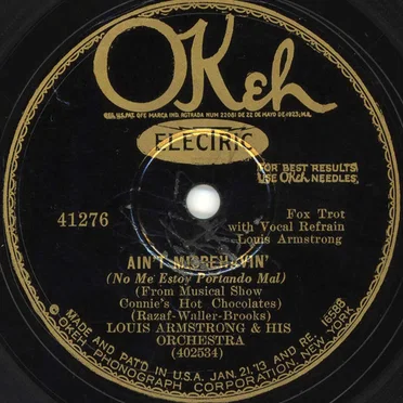 Ain't Misbehavin' / (What Did I Do to Be) Black and Blue