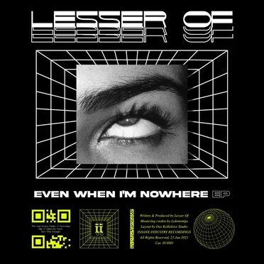 Even When I'm Nowhere EP by Lesser Of - album cover