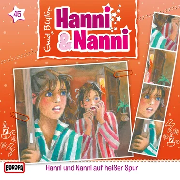 Hanni und Nanni 45: ... auf heißer Spur by Hanni und Nanni - album cover