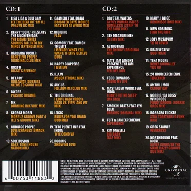 Back to 95: Oldskool House & Garage Classics by Various Artists - album cover