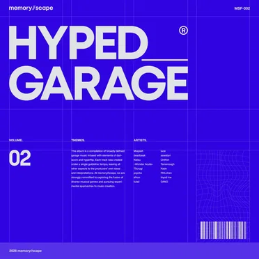 Hyped_Garage 02 by Various Artists - album cover