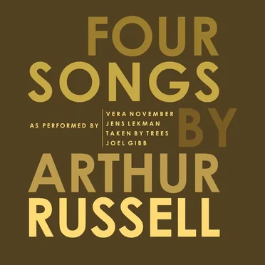 Four Songs by Arthur Russell by Various Artists - album cover