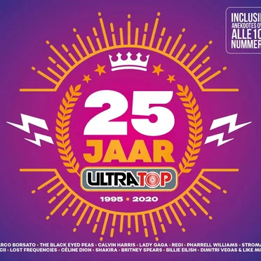 25 jaar Ultratop 1995-2020 by Various Artists - album cover