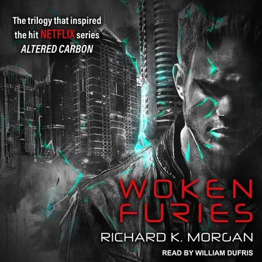 Woken Furies by Richard K. Morgan - album cover
