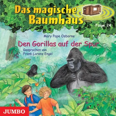 Das magische Baumhaus, Folge 24: Den Gorillas auf der Spur by Mary Pope Osborne - album cover