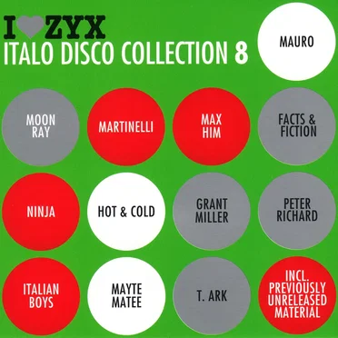 I♥ZYX: Italo Disco Collection 8 by Various Artists - album cover