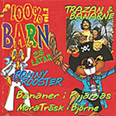 100% barn, volym 2 by Various Artists - album cover
