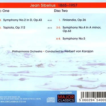 Symphonies Nos. 2, 4 & 5 / Tapiola / Finlandia