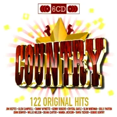 Country: 122 Original Hits by Various Artists - album cover