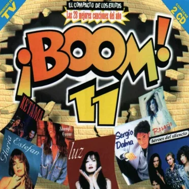 ¡Boom! 11: El compacto de los éxitos by Various Artists - album cover