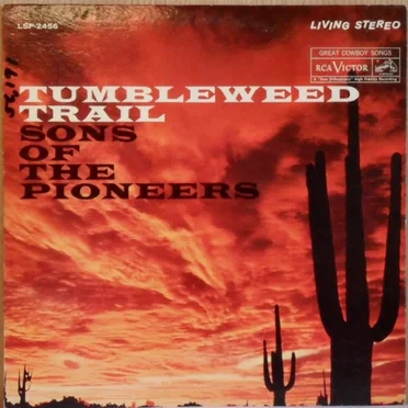 Tumbleweed Trail by Sons of the Pioneers - album cover