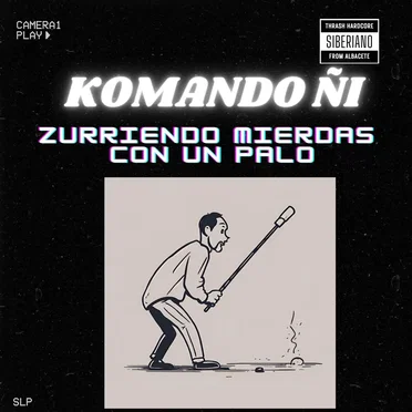Zuriendo mierdas con un palo