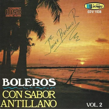 Boleros con sabor antillano vol 2 by Various Artists - album cover