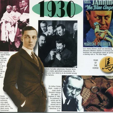 A Time to Remember: 1930 by Various Artists - album cover