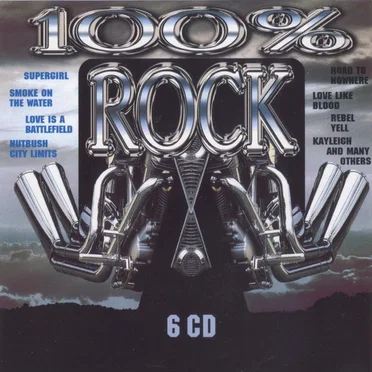 100% Rock by Various Artists - album cover