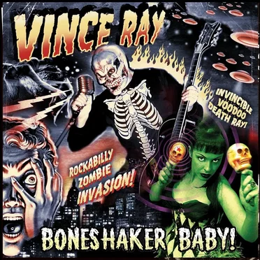 Boneshaker Baby by Vince Ray - album cover