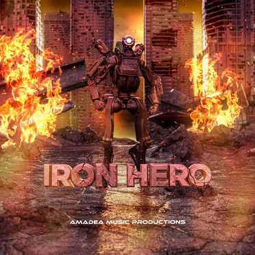 Iron Hero by Amadea Music Productions - album cover