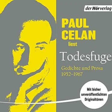 Todesfuge by Paul Celan - album cover
