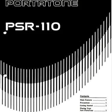Yamaha Portatone PSR-110
