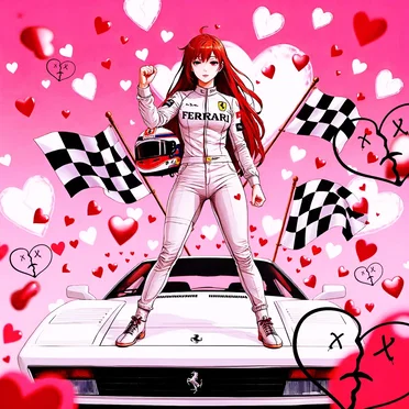 Ferrari by The Dead Broken Heart - album cover