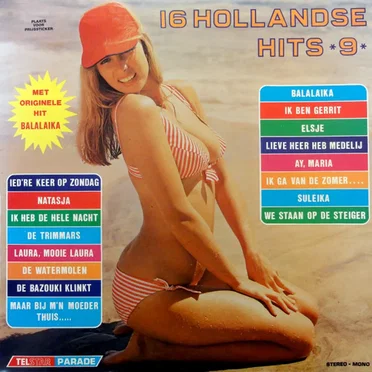 16 Hollandse hits *9* by Various Artists - album cover