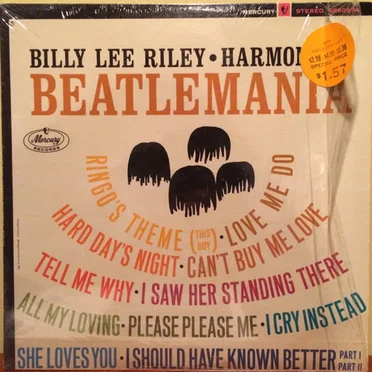 Harmonica - Beatlemania by Billy Lee Riley - album cover