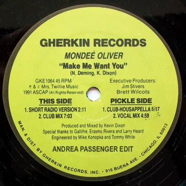 Mondee Oliver - Make Me Want You (Andrea Passenger edit)