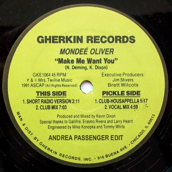 Mondee Oliver - Make Me Want You (Andrea Passenger edit)