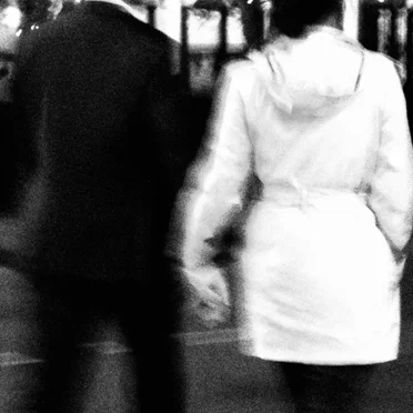 lovers hold hands