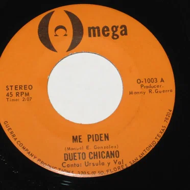 Me piden / Cuatro copas by Dueto Chicano - album cover