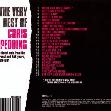 The Very Best of Chris Spedding