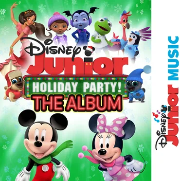 Disney Junior Music Holiday Party! The Album by Various Artists - album cover