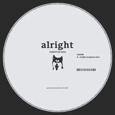 alright by COMPUTER DATA - album cover