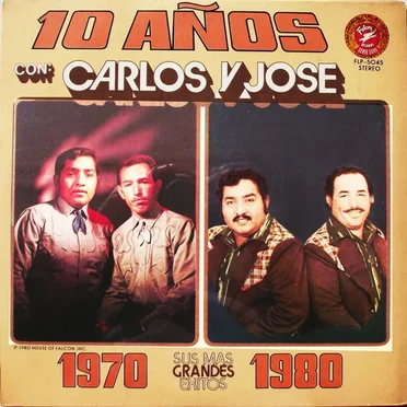 10 años by Carlos y José - album cover