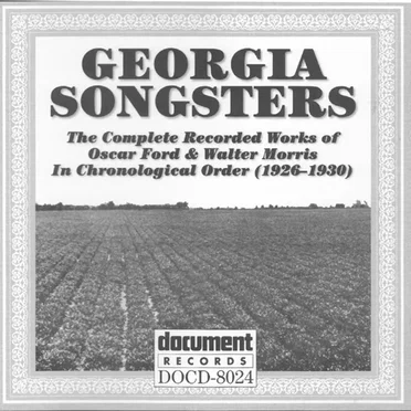 Georgia Songsters: 1926-1930 by Various Artists - album cover