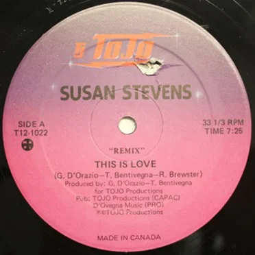 This Is Love by Susan Stevens - album cover