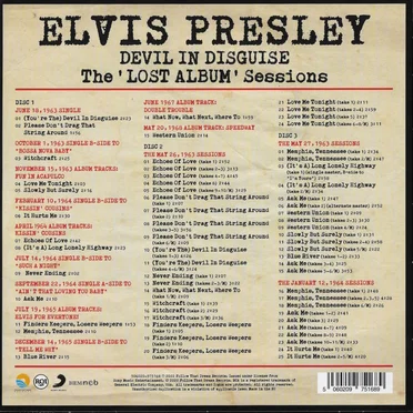 Devil in Disguise: The ‘Lost Album’ Sessions