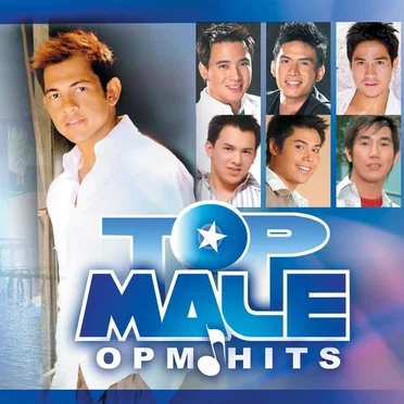 Top Male OPM Hits by Various Artists - album cover