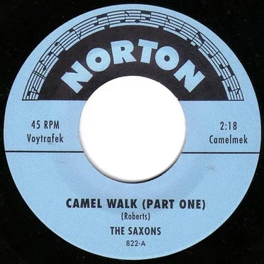 The Camel Walk by The Saxons - album cover