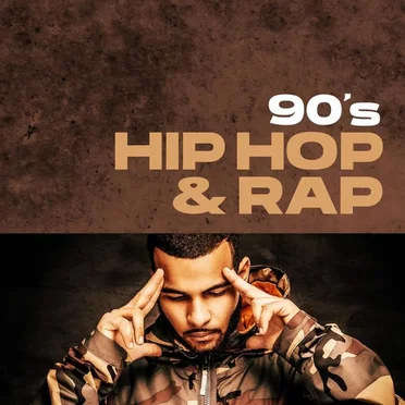 90's Hip Hop & Rap by Various Artists - album cover