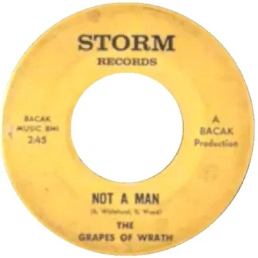 Not A Man by The Grapes Of Wrath - album cover