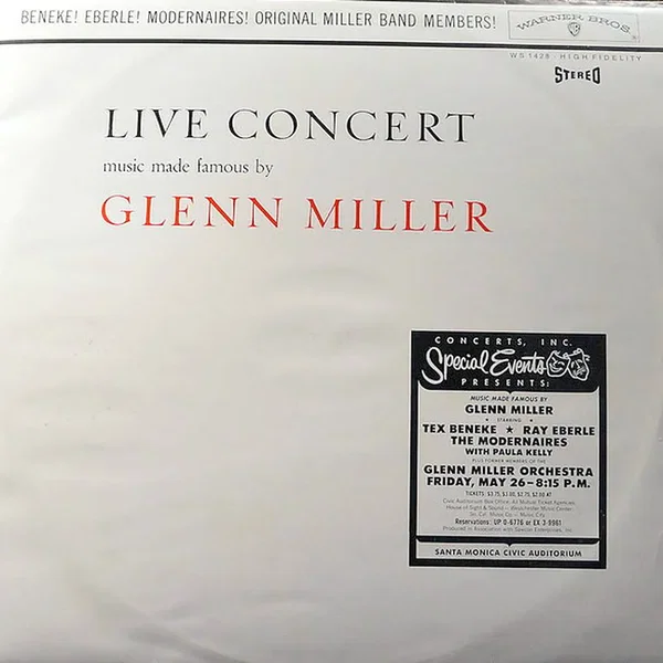 Live Concert - Music Made Famous by Glenn Miller