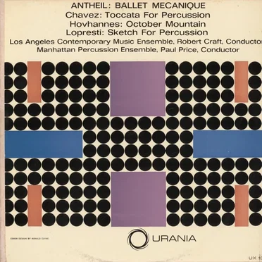 Ballet Mécanique / Toccata For Percussion / October Mountain / Sketch For Percussion