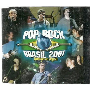 Pop Rock Brasil 2001: Amigo da água, ao vivo by Various Artists - album cover