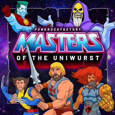 Masters of the Uniwurst by Punk Rock Factory - album cover