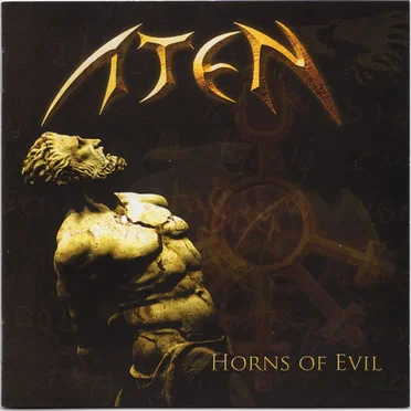 Horns of Evil by Aten - album cover