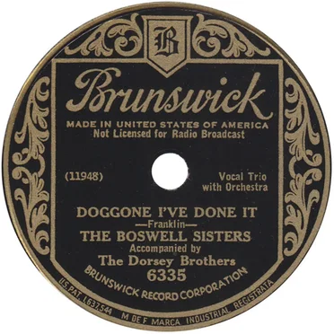 Doggone I've Done It / Hand Me Down My Walkin' Cane