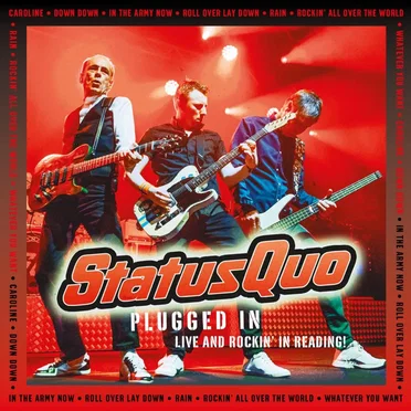 Plugged in Live and Rockin' in Reading by Status Quo - album cover