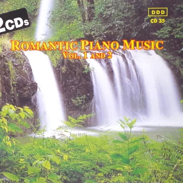 Romantic Piano Music, Volume 1 and 2 by Various Artists - album cover