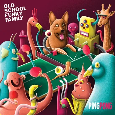 Ping Pong by Old School Funky Family - album cover